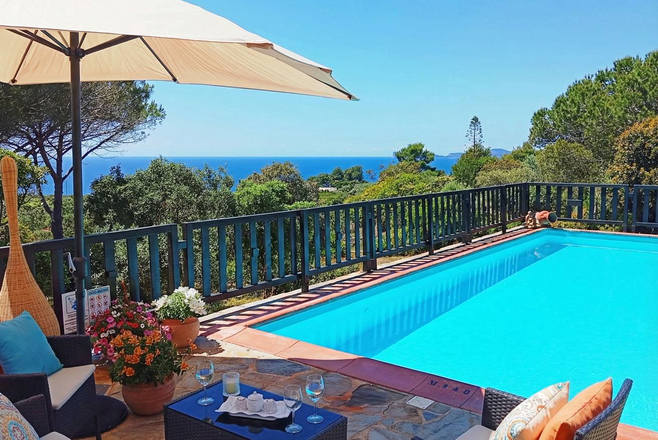 Alghero Villa Barranch avec vue sur la mer et piscine pour 6 personnes in Alghero, Province de Sassari