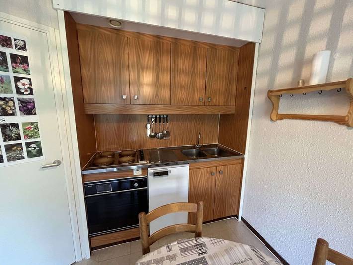 Ganzes Studio, Studio für 4 Personen, nah an Pisten und Geschäften, Balkon mit Skigebietsblick in Flaine, Arâches-la-Frasse