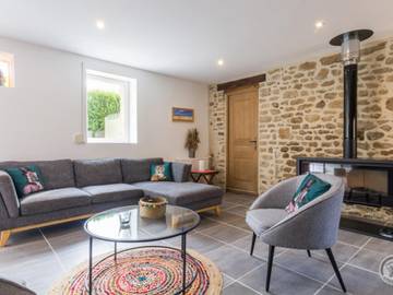 Gîte pour 6 personnes, avec jardin, animaux acceptés à Carneville