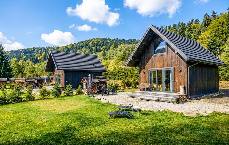 Dom dla 6 osób, z Jacuzzi i Taras oraz Ogród w Podkarpacie