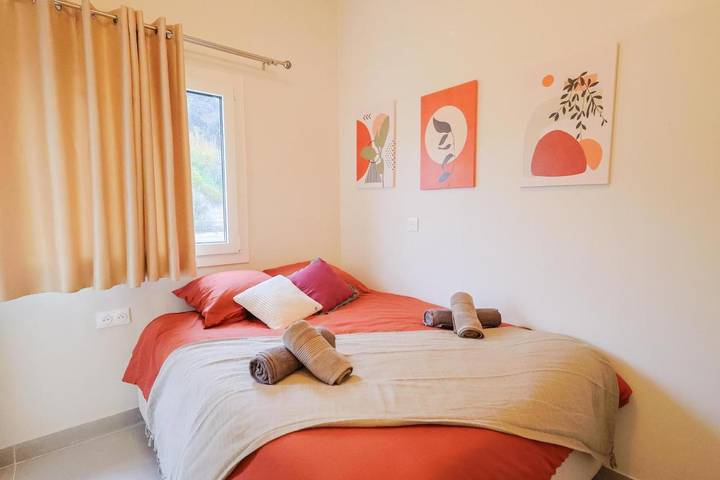 Gîte pour 6 personnes, avec terrasse dans Plage Fabron Bambou Nice - 4