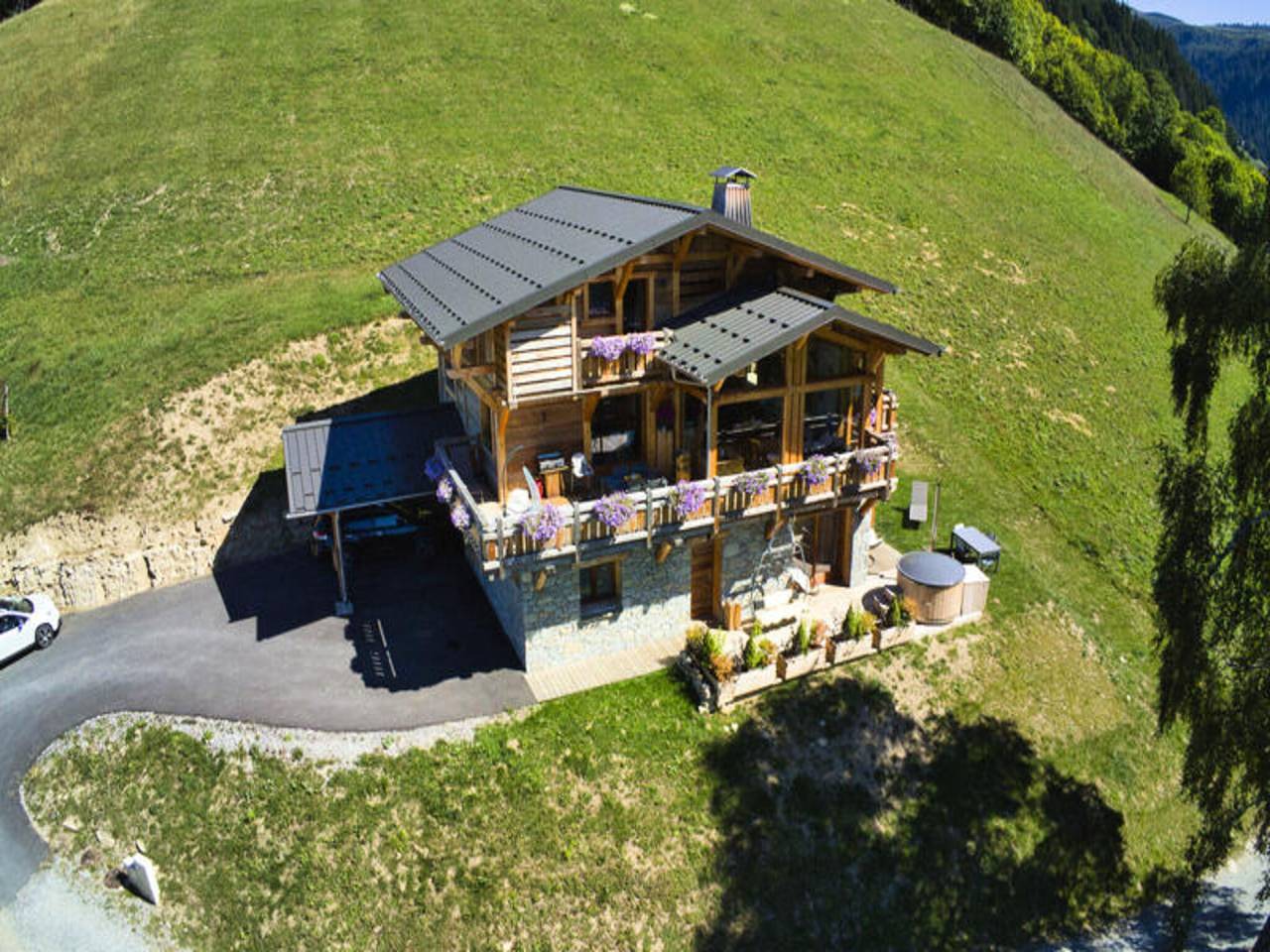 Apartamento entero, Apartamento en Ndb cerca del remonte Boulangère in Notre-Dame-de-Bellecombe, Albertville region