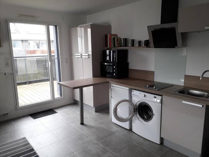 Gîte pour 4 personnes, avec piscine et terrasse, animaux acceptés dans Plage Toulhars - 2