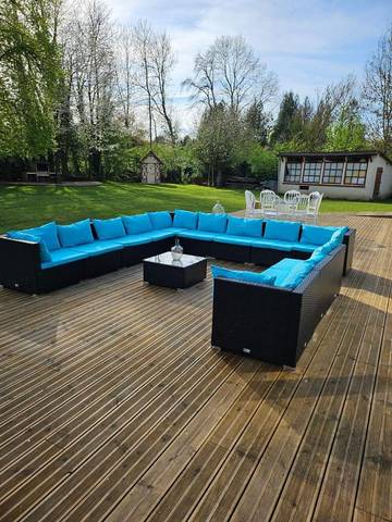 Cottage pour 5 personnes, avec jacuzzi ainsi que terrasse et jardin à Maisnières