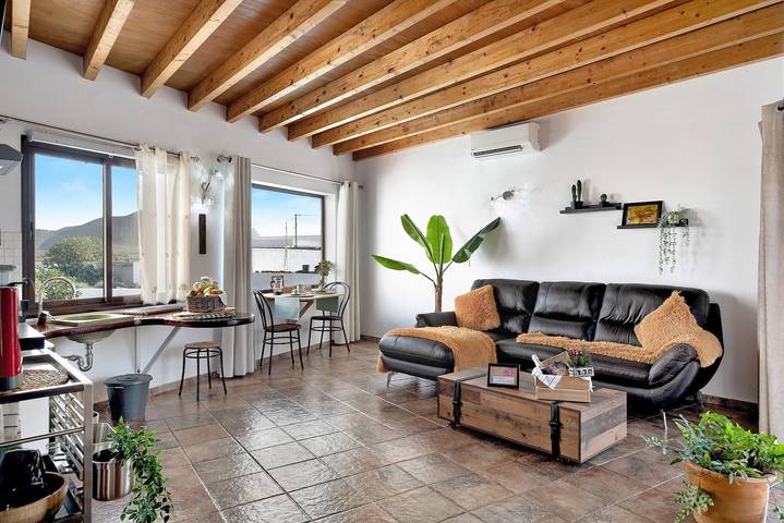 Location de vacances pour 3 personnes, avec jardin dans El Mojón (Lanzarote)