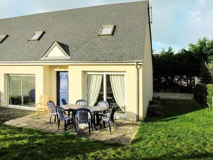 Maison de vacances pour 4 personnes, avec terrasse à Hauteville-sur-Mer