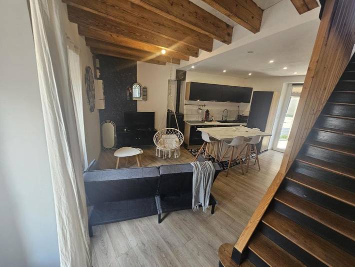 Location de vacances pour 5 personnes, avec terrasse, animaux acceptés à Casson