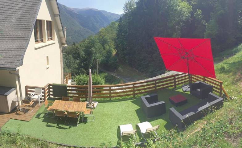 Appartement de vacances pour 10 personnes, avec terrasse et vue