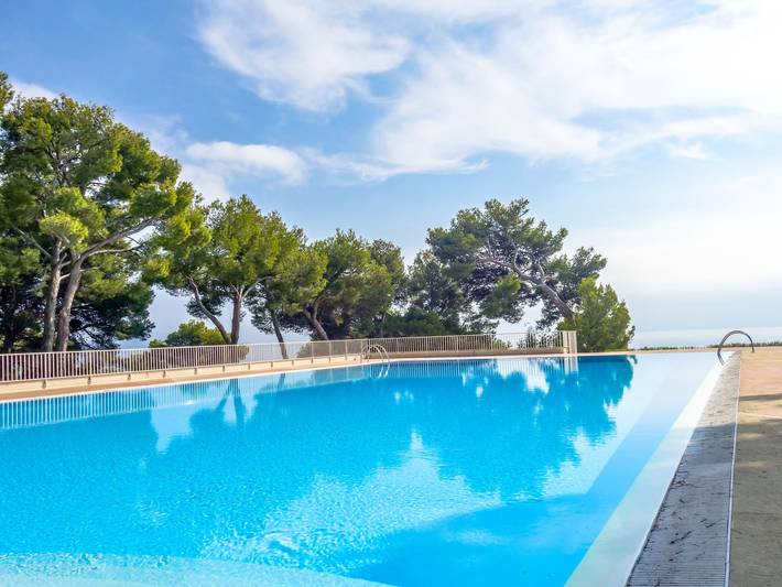 Gîte pour 2 personnes, avec Balcon et Terrasse ainsi que Jardin et Vue à Bandol