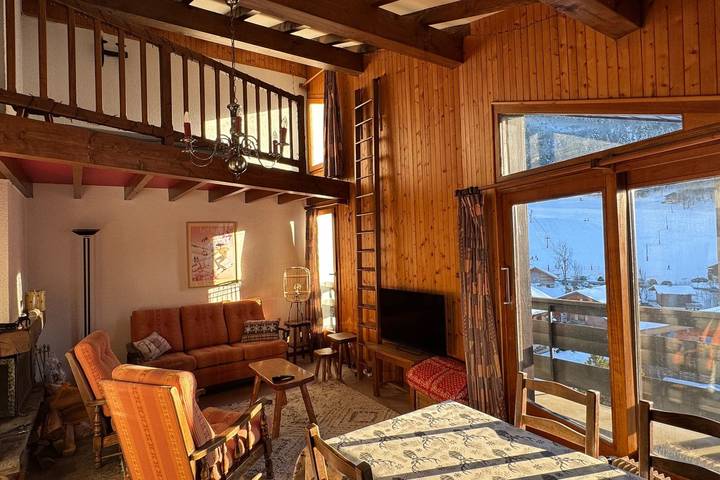 Holiday rental for 4 people, with balcony, child-friendly in La Clusaz