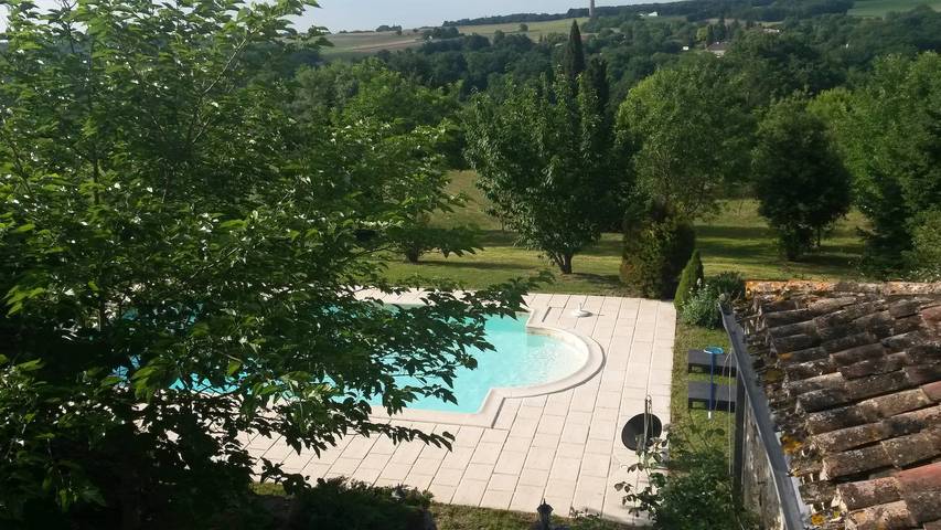 Gîte pour 6 personnes, avec piscine à Montaigu-de-Quercy - 2