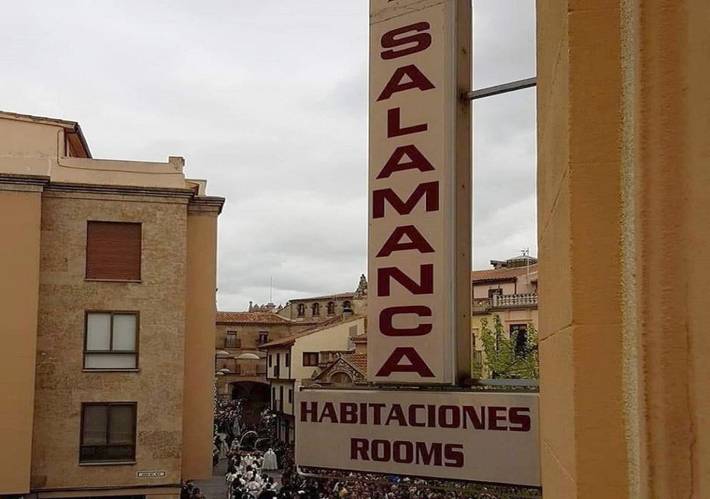 Casa de huéspuedes para 2 personas, con Terraza y Vistas en Centro de Salamanca