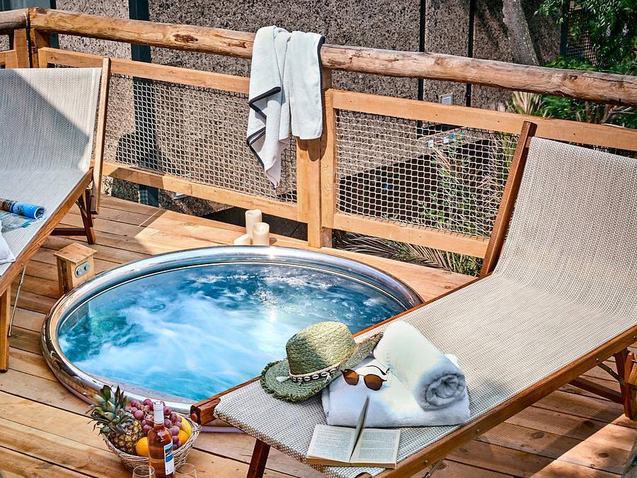 Camping au Paradis des Campeurs - Lodge 5 personen - Lodge Ocean in Roquebrune-sur-Argens, Draguignan Region