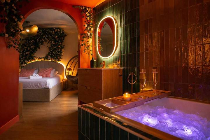 Appartement de vacances pour 2 personnes, avec Jacuzzi et Terrasse