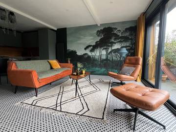 Gîte pour 4 personnes, avec terrasse à Nantes