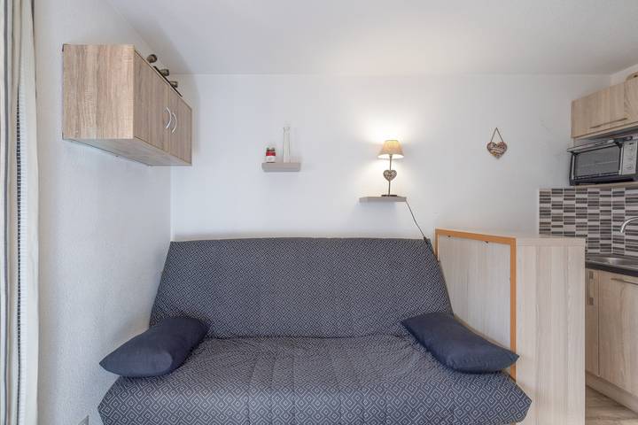 Apartamento entero, Apartamento 'Samoëns Centro - 4 Pers.' con vistas a las montañas, balcón y Wi-Fi in Samoëns, Region Bonneville