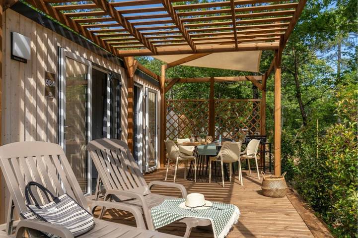 Mobil home pour 4 personnes, avec piscine et jardin, animaux acceptés dans Boulazac Isle Manoire - 2