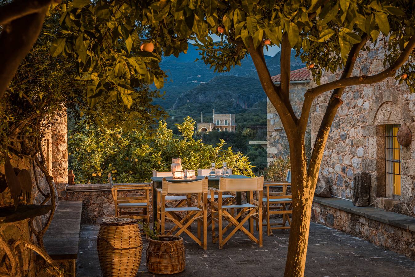 Villa Tahys in Kardamyli, Messenien
