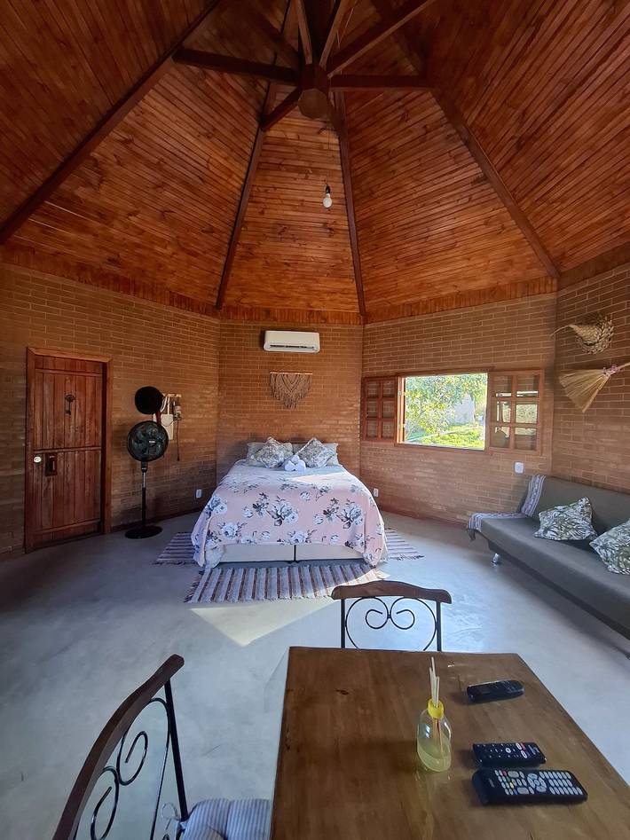 Unterkunft in der Casa Do Chapéu Caparaó – Cabana Estrela in Divino de São Lourenço, Espírito Santo