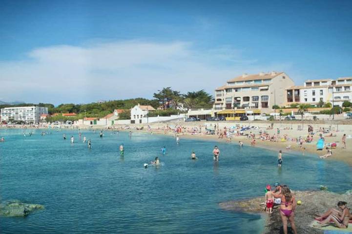 Maison de vacances pour 6 personnes, avec jardin et terrasse dans Le Brusc