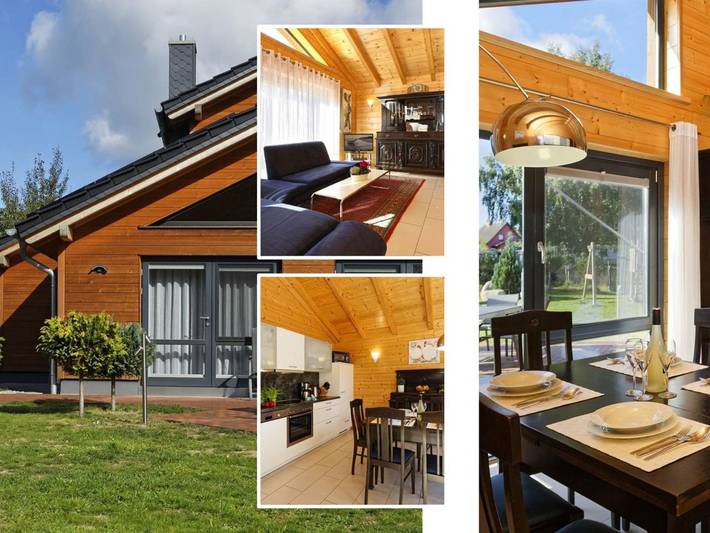 Ferienhaus für 8 Personen, mit Garten und Sauna sowie Terrasse, mit Haustier in Zempin