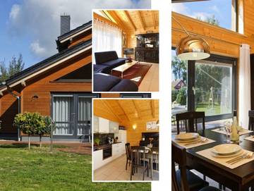 Ferienhaus für 8 Personen, mit Garten und Terrasse sowie Sauna, mit Haustier in Zempin