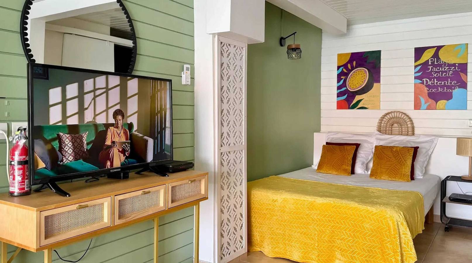 Ganze Wohnung, Gemütliche Wohnung mit Jacuzzi in Sainte-Anne, 30 m² in Sainte-Anne, Martinique