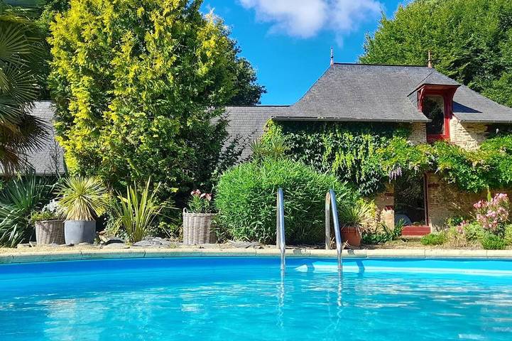 Maison de vacances pour 4 personnes, avec piscine, animaux acceptés - 1
