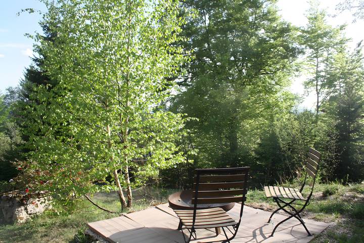 Chalet « Le De Marie » : Vue Montagne, Terrasse Partagée et Wi-Fi in Foncine-le-Haut, Parc naturel régional du Haut-Jura