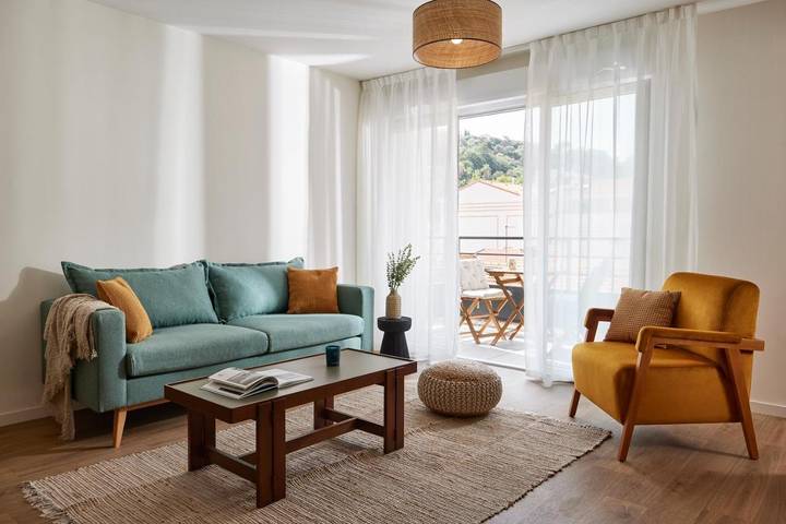 Appart’hôtel pour 2 personnes, avec balcon et sauna