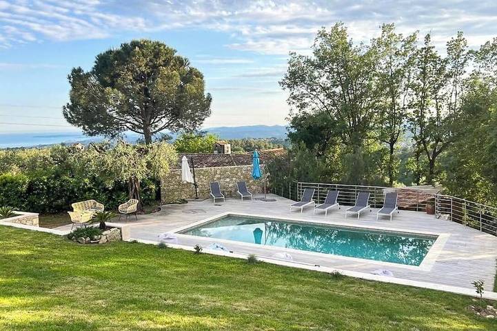 Maison de vacances pour 6 personnes, avec piscine et jardin - 1