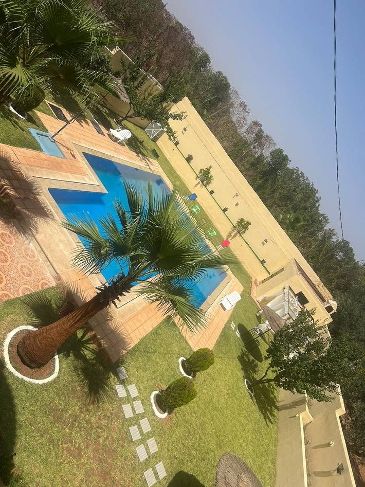 Villa pour 10 personnes, avec piscine ainsi que jardin et terrasse, animaux acceptés au Maroc - 4