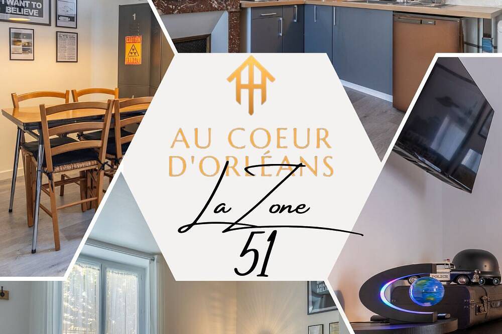 Apartamento entero, La Zone 51 in Orleans, Valle del Loira