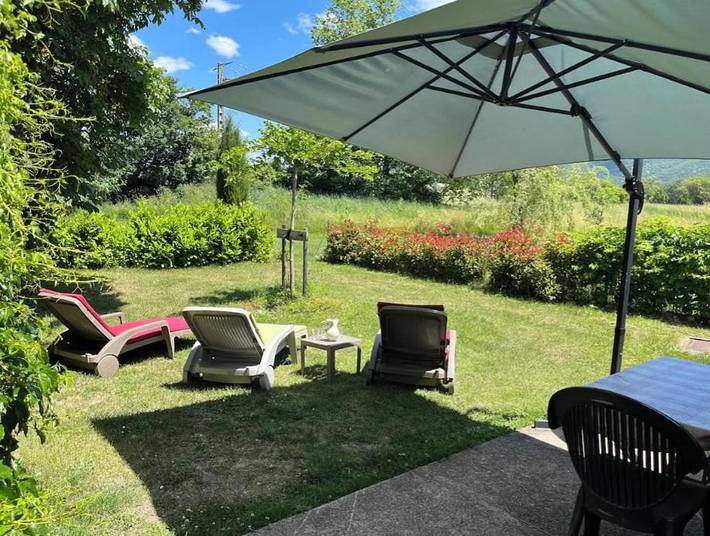 Gîte pour 3 personnes, avec terrasse, animaux acceptés à Monieux