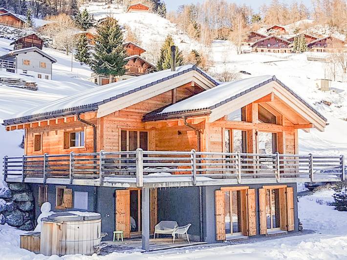Chalet per 10 persone, con terrazza - 1