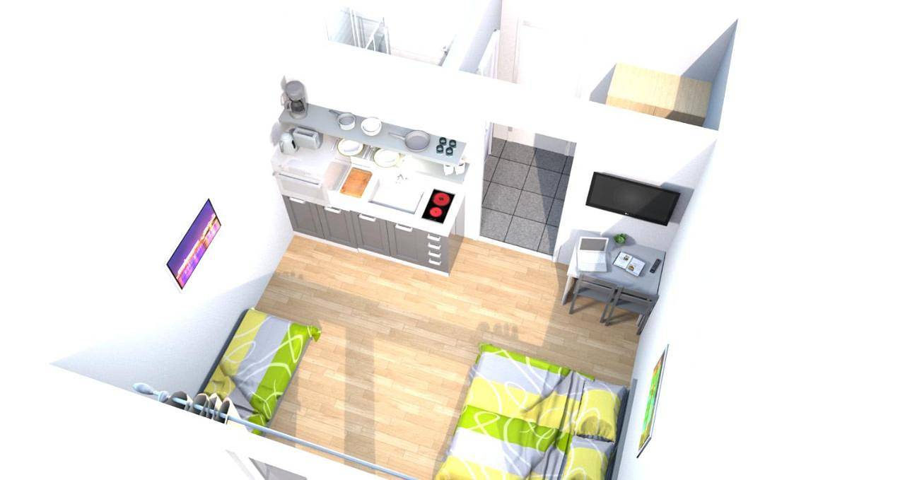 Ganze Wohnung, Apartments City Stadion in Linz, Linz-Wels