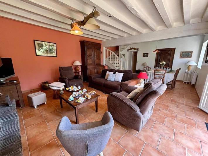 Maison de vacances pour 8 personnes, avec jardin