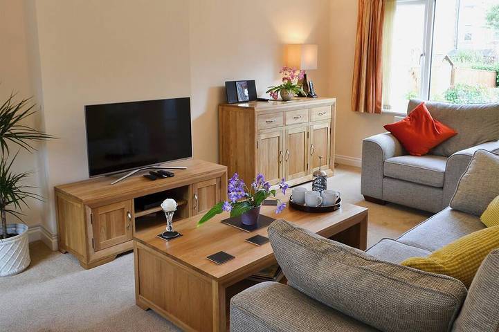 Log cabin for 5 people, with garden in Morpeth