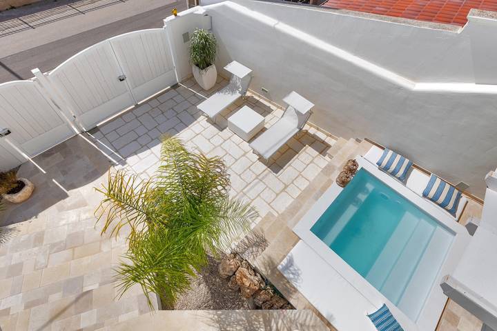 Casa de vacaciones para 6 personas con balcón in Maruggio, Golfo de Tarento