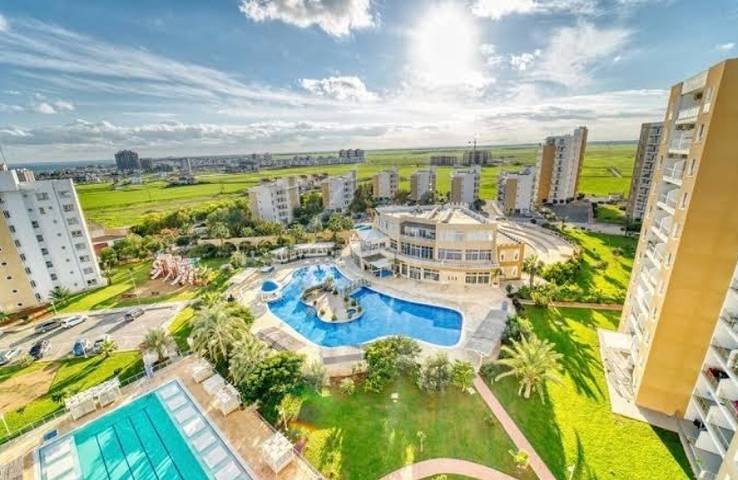 Ferienwohnung für 4 Personen, mit Pool und Meerblick sowie Terrasse in Nordzypern