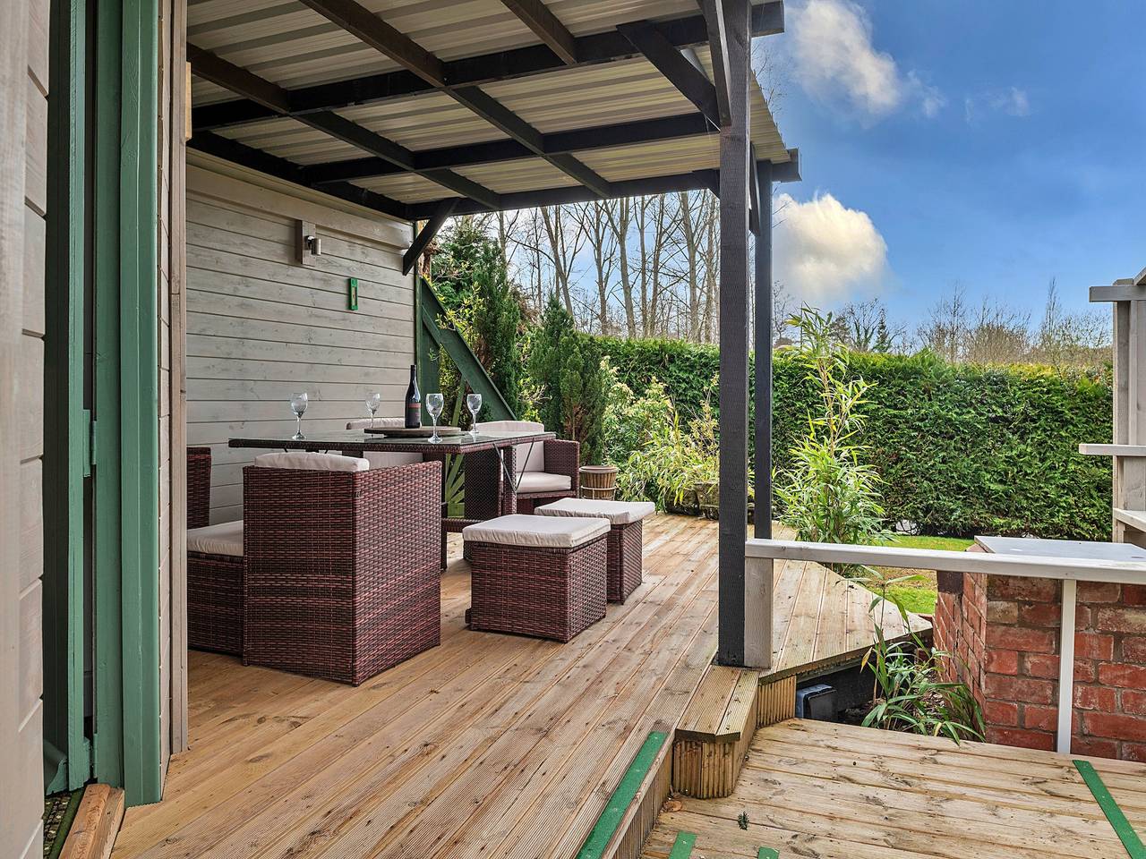 Lodge in Shropshire mit privatem Whirlpool in Shropshire Hills