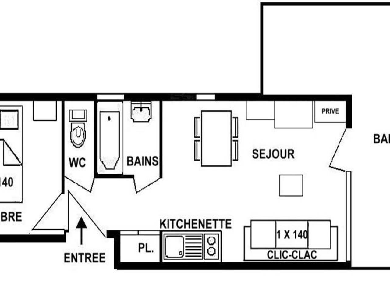 Apartamento entero, Apartamento cerca de las montañas de Beaufortain in Les Saisies, Albertville region