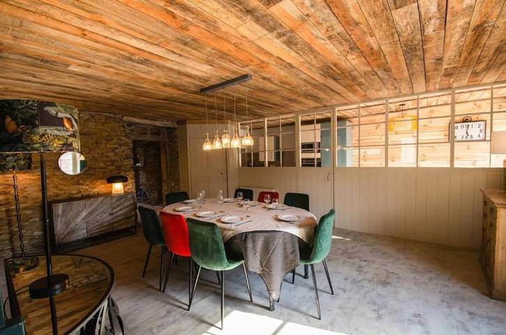 Location de vacances pour 8 personnes, avec jardin à Saint-Congard