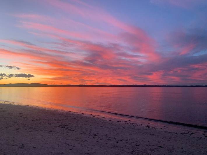 Holiday home for 5 people, with garden and balcony in Nelson Bay
