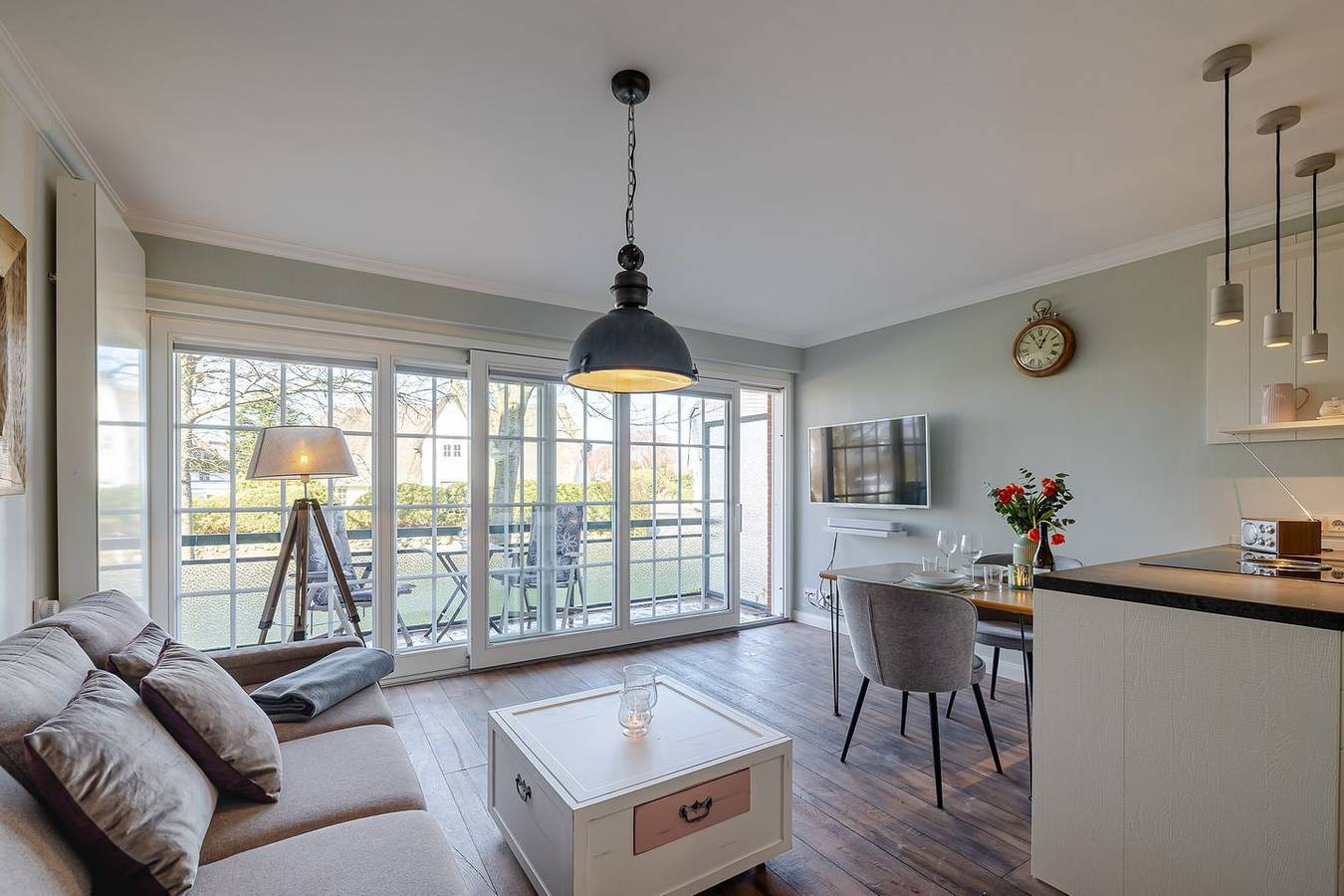 Ganze Wohnung, Liebevoll gestaltetes hochwertiges App. mit Balkon, ruhig & zentral in Westerland, Sylt (Gemeinde)