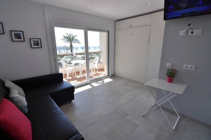 Studio für 3 Personen, mit Meerblick und Terrasse, mit Haustier in Roses - 4