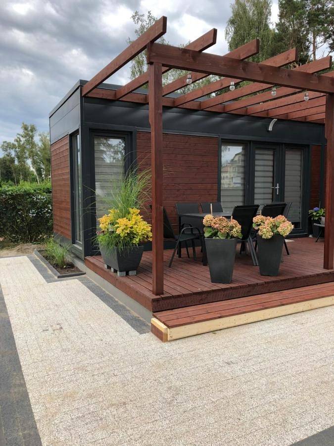 Camping für 4 Personen, mit Garten und Terrasse sowie Ausblick in Polnische Ostsee - 3