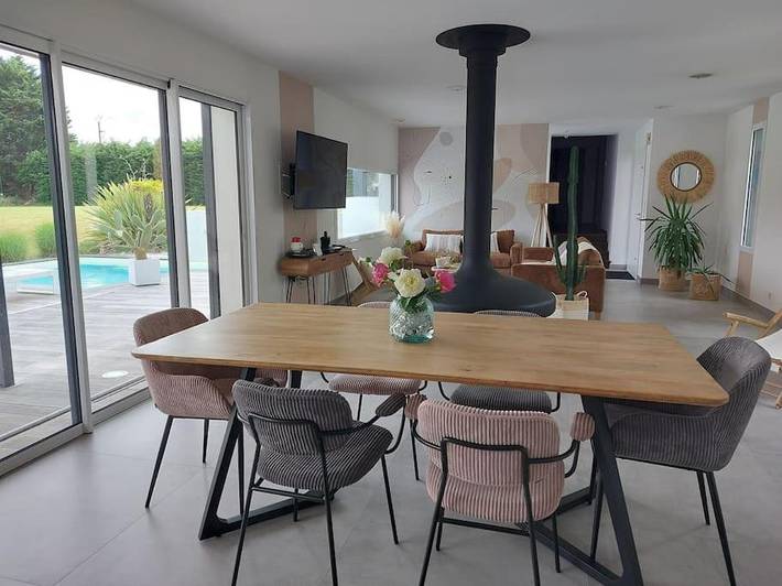 Location de vacances pour 6 personnes, avec piscine et jardin à La Garnache - 3