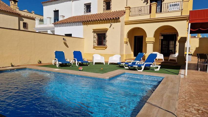 Casa rural para 9 personas, con jardín además de vistas y piscina en Sanlúcar de Barrameda - 2