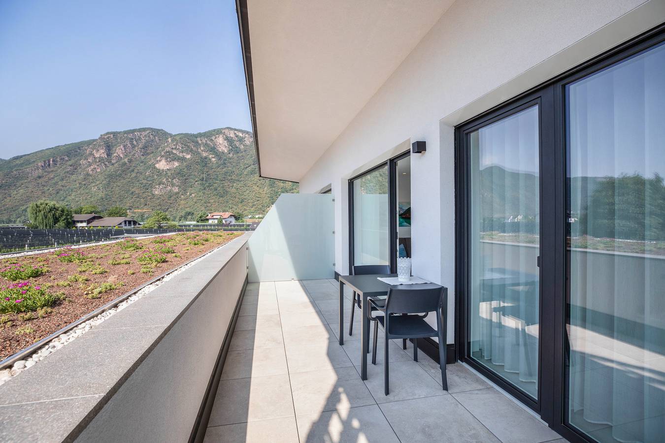 Ganze Wohnung, Bike Apartments Curti "Himmelblau" mit Sonnenterrasse & Alpenpanorama in Leifers, Südtirol